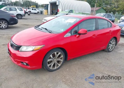 2012 Honda Civic Si from USA, damaged, VIN 2HGFB6E5XCH701657